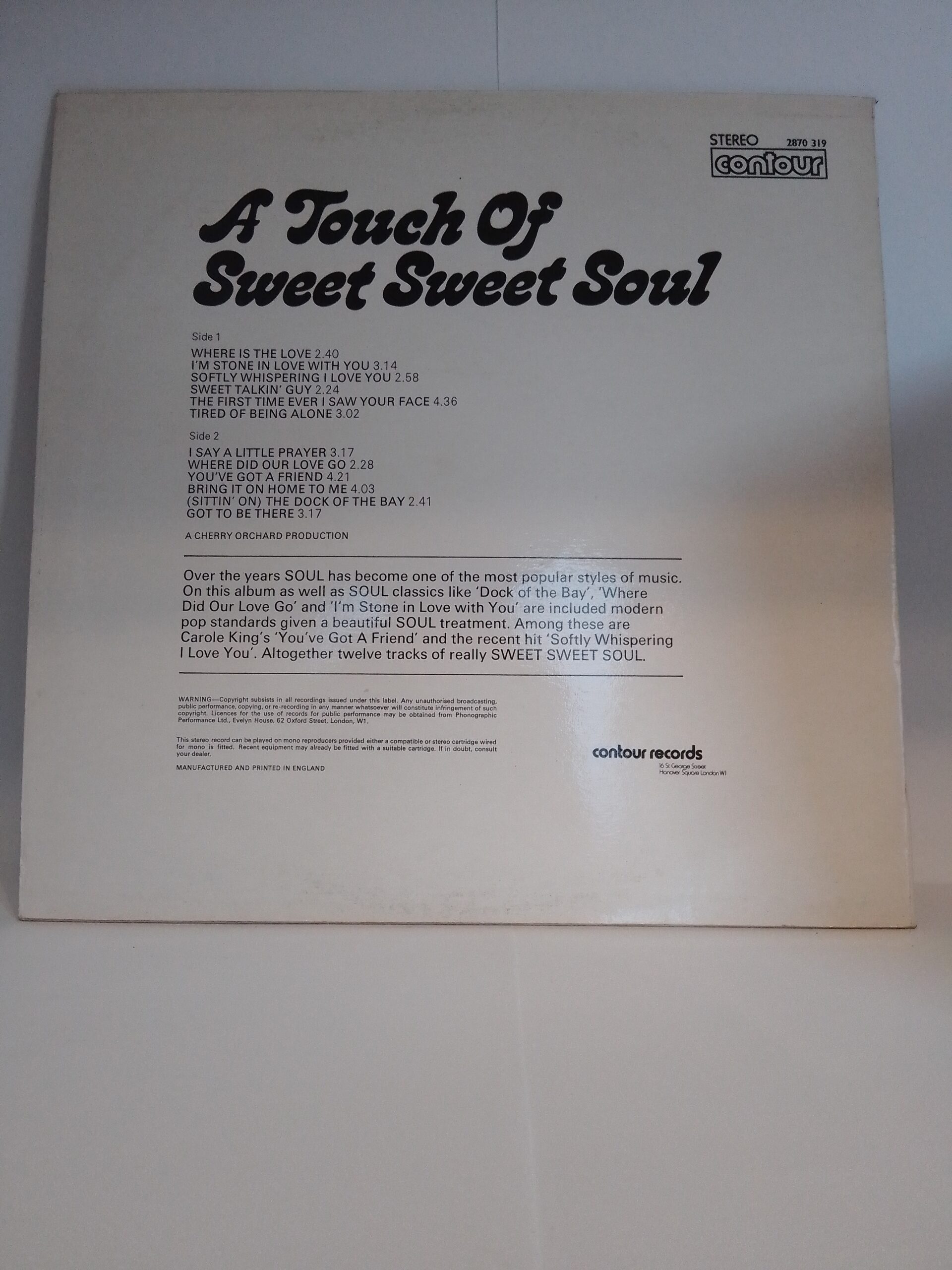 Vintage 80s Contour vinyl record collection – RPMworld