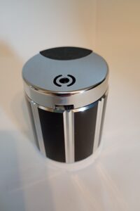 Vintage Ronson electronic table lighter - Silver finish