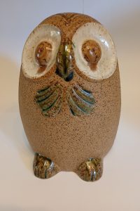 1970s OWL London Ceramic Studio Pottery Money Box