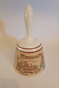 Minnesota pottery table bell