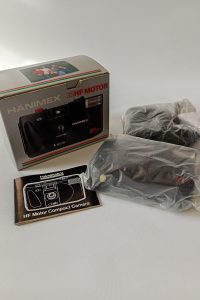 Retro Hanimex 35HF motor 35mm camera with flash
