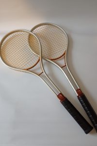 Grays of Cambridge Alloy tennis racket set - england